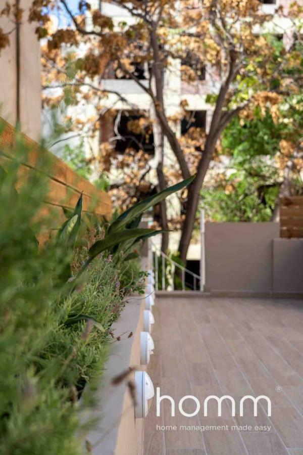 Nemeseos 1St Floor Homm Apartment With Roof Garden And Wading Pool Athens Exterior photo